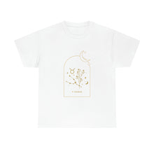 Load image into Gallery viewer, Taurus Zodiac Constellation and Flowers - Astrology and Horoscope T-Shirt