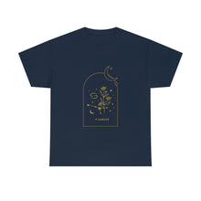 Load image into Gallery viewer, Cancer Zodiac Constellation and Flowers - Astrology and Horoscope T-Shirt