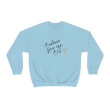 Load image into Gallery viewer, Believe Your Own BS Crewneck Sweatshirt