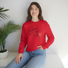 Load image into Gallery viewer, Believe Your Own BS Crewneck Sweatshirt