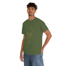 Load image into Gallery viewer, Aquarius Zodiac Constellation and Flowers - Astrology and Horoscope T-Shirt