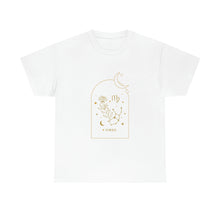 Load image into Gallery viewer, Virgo Zodiac Constellation and Flowers - Astrology and Horoscope T-Shirt