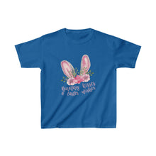 Load image into Gallery viewer, Bunny Kisses & Easter Wishes T-Shirt - Easter T-Shirt for Kids - Easter Egg Hunt T-Shirt