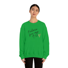 Load image into Gallery viewer, Believe Your Own BS Crewneck Sweatshirt
