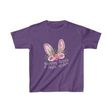 Load image into Gallery viewer, Bunny Kisses & Easter Wishes T-Shirt - Easter T-Shirt for Kids - Easter Egg Hunt T-Shirt