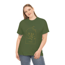 Load image into Gallery viewer, Taurus Zodiac Constellation and Flowers - Astrology and Horoscope T-Shirt