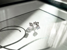 Load image into Gallery viewer, Pair of earrings shinning with light