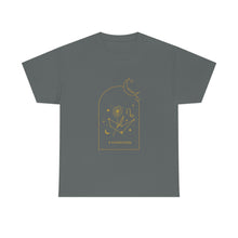 Load image into Gallery viewer, Capricorn Zodiac Constellation and Flowers - Astrology and Horoscope T-Shirt