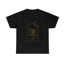 Load image into Gallery viewer, Taurus Zodiac Constellation and Flowers - Astrology and Horoscope T-Shirt