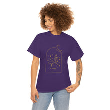 Load image into Gallery viewer, Aries Zodiac Constellation and Flowers - Astrology and Horoscope T-Shirt
