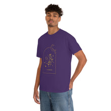 Load image into Gallery viewer, Cancer Zodiac Constellation and Flowers - Astrology and Horoscope T-Shirt