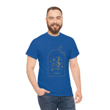 Load image into Gallery viewer, Pisces Zodiac Constellation and Flowers - Astrology and Horoscope T-Shirt
