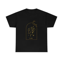 Load image into Gallery viewer, Libra Zodiac Constellation and Flowers - Astrology and Horoscope T-Shirt