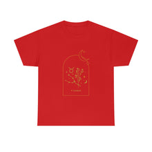 Load image into Gallery viewer, Taurus Zodiac Constellation and Flowers - Astrology and Horoscope T-Shirt