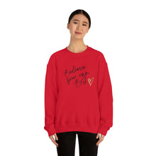 Load image into Gallery viewer, Believe Your Own BS Crewneck Sweatshirt