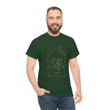 Load image into Gallery viewer, Taurus Zodiac Constellation and Flowers - Astrology and Horoscope T-Shirt
