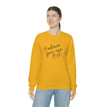 Load image into Gallery viewer, Believe Your Own BS Crewneck Sweatshirt
