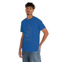 Load image into Gallery viewer, Sagittarius Zodiac Constellation and Flowers - Astrology and Horoscope T-Shirt
