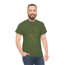 Load image into Gallery viewer, Virgo Zodiac Constellation and Flowers - Astrology and Horoscope T-Shirt
