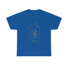 Load image into Gallery viewer, Pisces Zodiac Constellation and Flowers - Astrology and Horoscope T-Shirt
