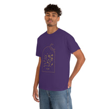 Load image into Gallery viewer, Leo Zodiac Constellation and Flowers - Astrology and Horoscope T-Shirt
