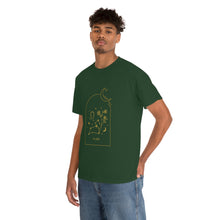 Load image into Gallery viewer, Leo Zodiac Constellation and Flowers - Astrology and Horoscope T-Shirt
