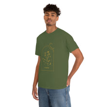 Load image into Gallery viewer, Gemini Zodiac Constellation and Flowers - Astrology and Horoscope T-Shirt
