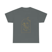 Load image into Gallery viewer, Virgo Zodiac Constellation and Flowers - Astrology and Horoscope T-Shirt
