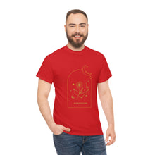 Load image into Gallery viewer, Capricorn Zodiac Constellation and Flowers - Astrology and Horoscope T-Shirt
