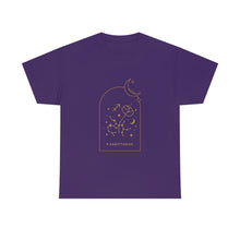 Load image into Gallery viewer, Sagittarius Zodiac Constellation and Flowers - Astrology and Horoscope T-Shirt
