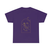 Load image into Gallery viewer, Virgo Zodiac Constellation and Flowers - Astrology and Horoscope T-Shirt
