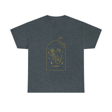 Load image into Gallery viewer, Virgo Zodiac Constellation and Flowers - Astrology and Horoscope T-Shirt
