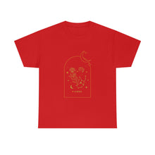 Load image into Gallery viewer, Virgo Zodiac Constellation and Flowers - Astrology and Horoscope T-Shirt
