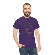 Load image into Gallery viewer, Virgo Zodiac Constellation and Flowers - Astrology and Horoscope T-Shirt
