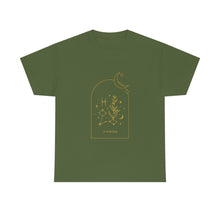 Load image into Gallery viewer, Pisces Zodiac Constellation and Flowers - Astrology and Horoscope T-Shirt
