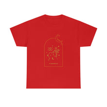 Load image into Gallery viewer, Aquarius Zodiac Constellation and Flowers - Astrology and Horoscope T-Shirt
