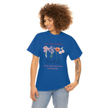 Load image into Gallery viewer, Perseverance Blooms: Floral T-Shirt with Inspiring Message
