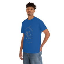 Load image into Gallery viewer, Virgo Zodiac Constellation and Flowers - Astrology and Horoscope T-Shirt
