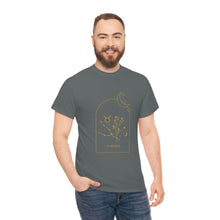 Load image into Gallery viewer, Taurus Zodiac Constellation and Flowers - Astrology and Horoscope T-Shirt
